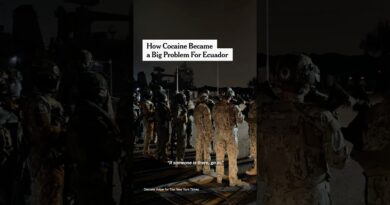 How Cocaine Became a Big Problem For Ecuador