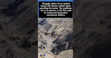 Human-Like Chinese Robot Border Patrol?