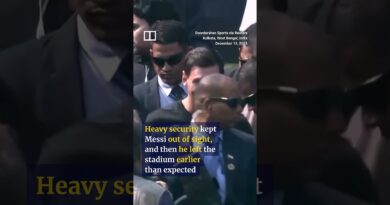 Indian fans storm stadium after Messi exit
