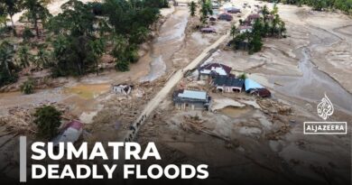 Indonesia’s Sumatra reels after deadly floods and landslides, survivors search for missing