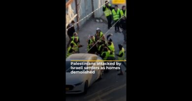 Israel demolishes residential multi-storey building in occupied East Jerusalem | AJ #shorts