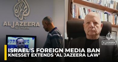 Israel extends law that banned Al Jazeera for two more years