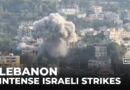Israel hits multiple towns in southern Lebanon as attacks intensify