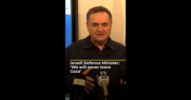 Israeli Defence Minister: ‘We will never leave Gaza’ | AJ #shorts