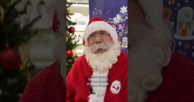 Japan’s official Santa meets children ahead of Christmas