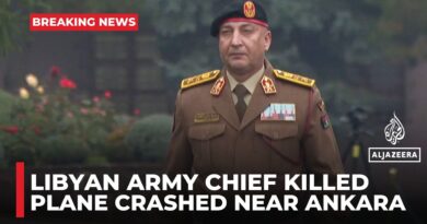 Libyan army chief killed in plane crash near Turkiye’s capital Ankara