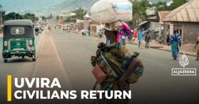 M23 advances in South Kivu: People start returning home to city of Uvira