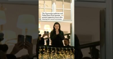 María Corina Machado Appears in Oslo After a Year in Hiding