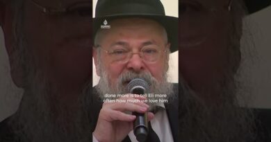 Mourners attend funeral of rabbi killed in Bondi shooting | AJ #shorts