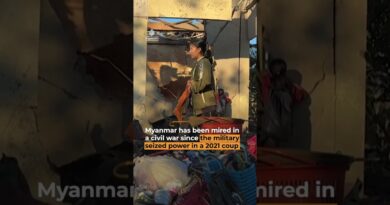 Myanmar junta’s air attack on hospital kills dozens of people | AJ #shorts