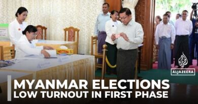 Myanmar’s military-led election sees low turnout in first phase amid credibility doubts