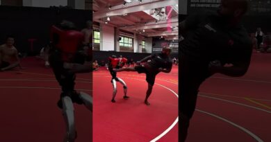 Need some more training after this sparring session🤖 #robot #funny #humanoid #china