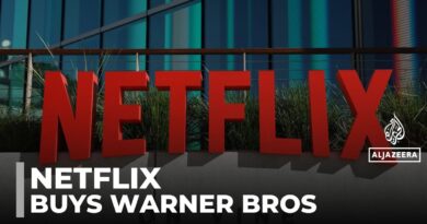 Netflix to buy Warner Bros studios: Streaming giant announces multi-billion dollar deal