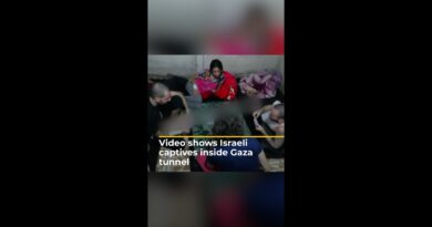 Newly released video shows Israeli captives inside Gaza tunnel | AJ #shorts