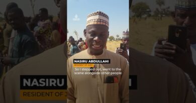 Nigerians in village bombed by US describe what happened | AJ #shorts