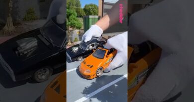 “No Vin Diesel was harm in the making of this film”🚔🏁-#carstunts #fastandfurious #miniatures #car