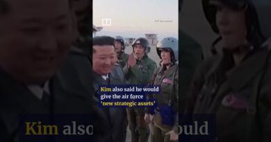 North Korea’s leader vows to update air force