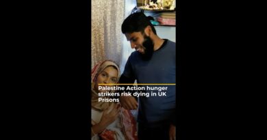 Palestine Action hunger strikers risk dying in UK Prisons, say lawyers | AJ#shorts