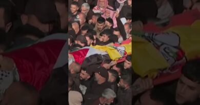 Palestinians mourn teenager killed by Israeli troops in occupied West Bank | AJ #shorts