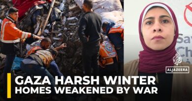 Palestinians struggle to find shelter as Israel blocks vital materials from entering Gaza