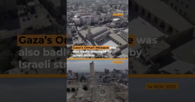 Palestinians work to rebuild Gaza’s beloved heritage landmarks | AJ #shorts
