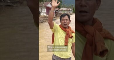 ‘Please help us’ appeal from Indonesia flood survivor