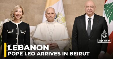 Pope Leo arrives in Lebanon with a message of hope and peace amid regional unrest
