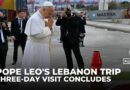 Pope Leo wraps up Lebanon visit with prayers at site of Beirut port blast