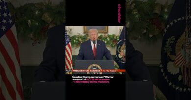 President Trump announced the “Warrior Dividend.” #trump #trumpnews