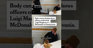 Prosecutors Release Footage From Luigi Mangione’s Arrest
