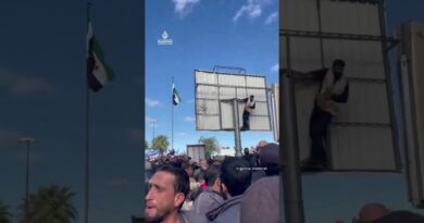 Protests turn deadly during demonstration in Syrian city of Latakia | AJ #shorts