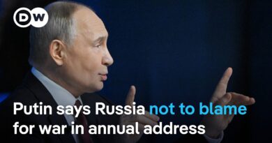 Putin mobilizes support for war in Ukraine at annual news conference | DW News