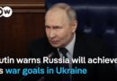 Putin: Russia will achieve goals by diplomacy or force | DW News