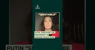 Putin “shouldn’t be rewarded” in Ukraine peace plan