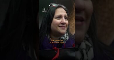 ‘Red Ribbon’ vigil for Palestinian prisoners held by Israel | AJ #shorts