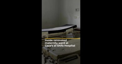 Renovated al-Shifa Hospital ward in Gaza is barely operational | AJ #shorts