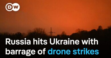 Russia bombards Ukraine with missiles and drones ahead of Trump-Zelenskyy meeting Sunday | DW News