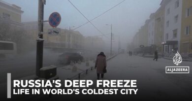 Russia’s deep freeze: Life in Siberia’s -45C winter freeze