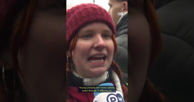 School strike in protest at new military service law | DW News