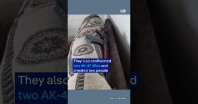 Spanish police seize massive amount of hashish in Cadiz raid | DW News