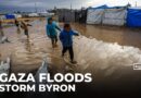 Storm Byron hits Gaza, leaving displaced families in danger