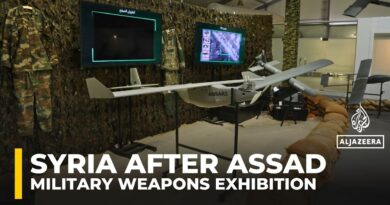 Syria opens exhibition of weapons used in offensive that led to fall of Assad regime