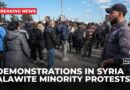 Syrian Alawite minority protests turn violent after Homs mosque explosion