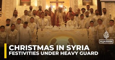 Syrians celebrate Christmas amid uncertainty after renewed fighting in Aleppo