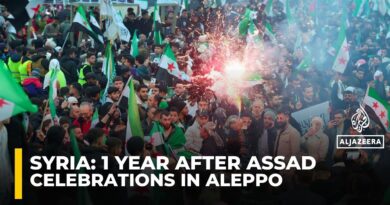 Syrians in Aleppo celebrate freedom but face billions in reconstruction costs