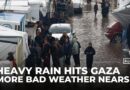 ‘Tents submerged’: Hundreds of thousands at risk in Gaza as storm looms