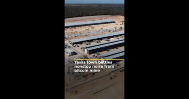 Texas town battles nonstop noise from bitcoin mine | #ajshorts