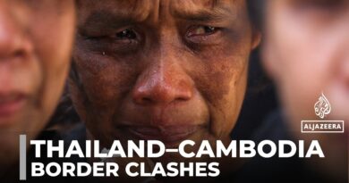 Thai-Cambodian conflict: Volunteers guard largely deserted border villages