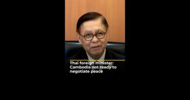 Thai foreign minister says Cambodia not ready to negotiate peace | AJ #shorts
