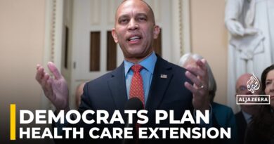 The Democratic plan includes an extension to health care subsidies for 3 years